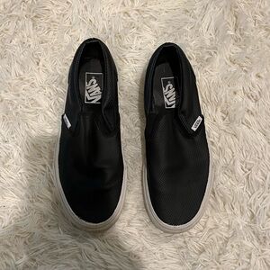 Vans Slip-On Perf Leather Shoe